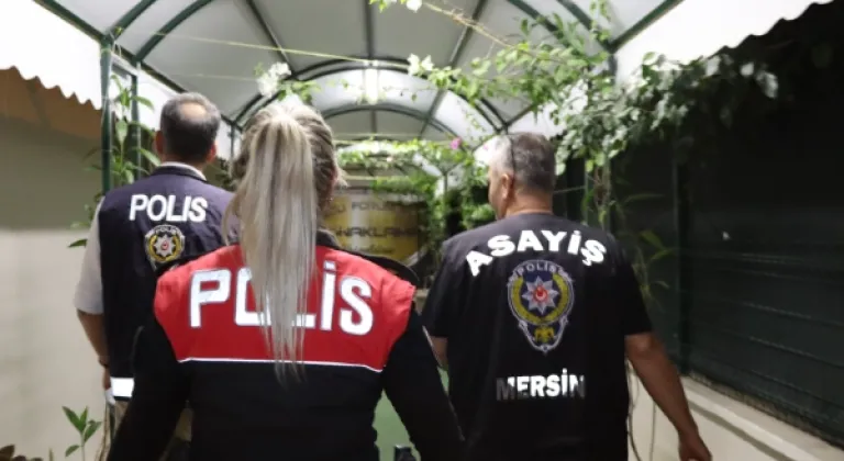 Mersin Polisi Huzur İçin Çalışıyor