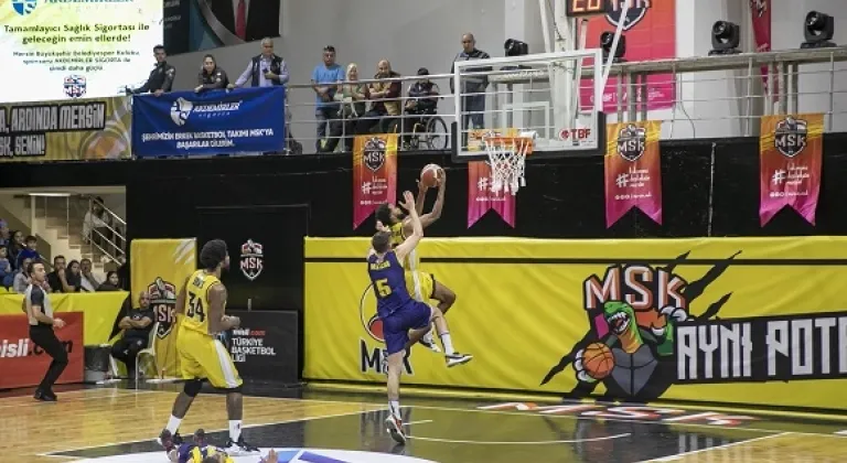 Mersin Sahasında Ankara ile karşılaştı: 72-65