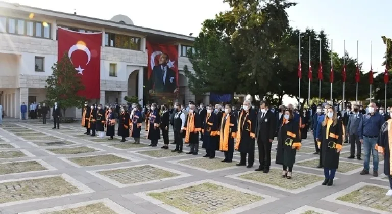 Mersin Üniversitesi 10 Kasım anma töreni