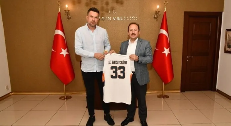 Mersin Valisi Pehlivan;  Çukurova Basketbol'un yanındayız