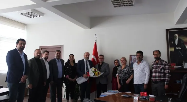Mersin Vanlılar Derneği’nden Kaymakam Kılıç’a ziyaret