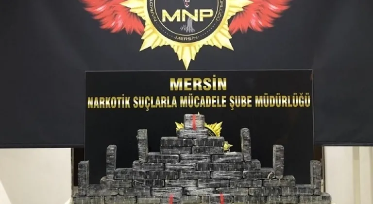 Mersin'de 45 Kilo Eroin ele geçirildi