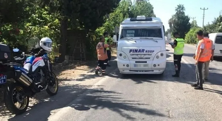 Mersin'de Müşterek yolcu taşımacılığına sıkı denetim devam ediyor
