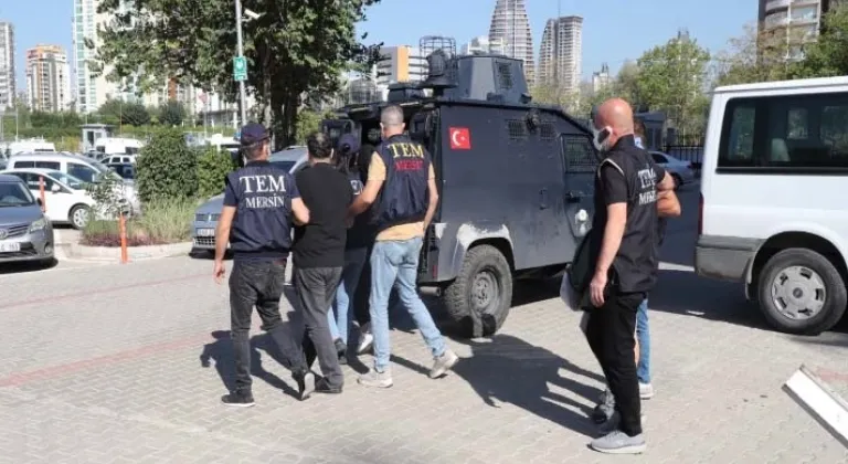 Mersin'de Terör Örgütlerine operasyon