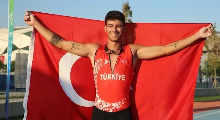 Mersinli Sporcu Ersu Şaşma’dan Altın Madalya