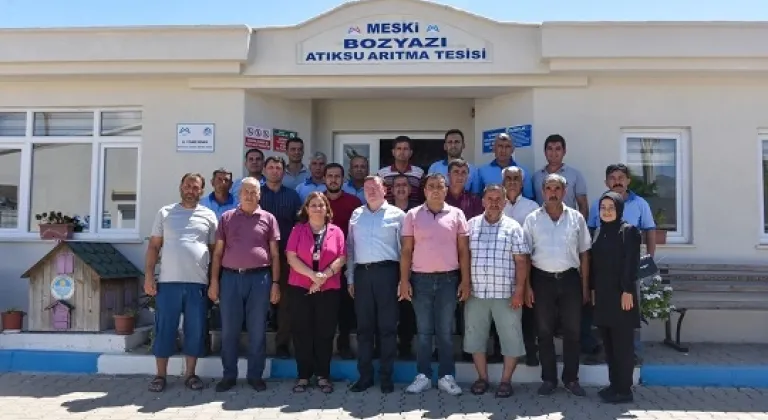 Meski Atıksu Arıtma Tesislerine Muhtarlardan Tam Not
