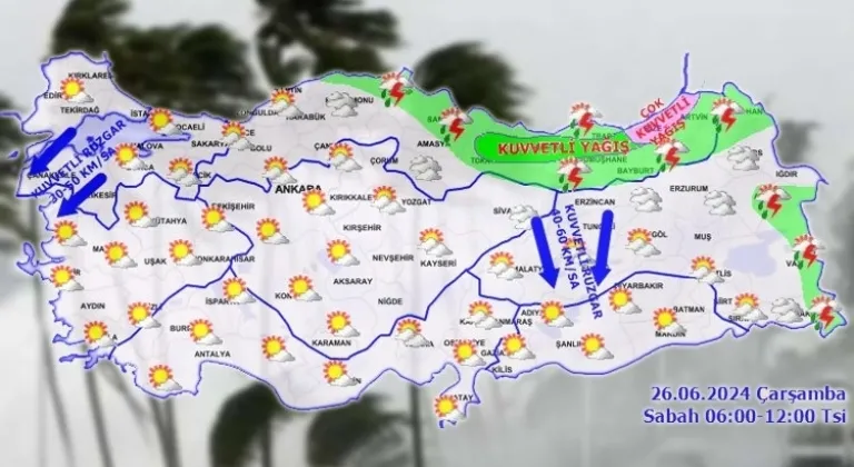 Meteoroloji'den Kuvvetli Uyarı
