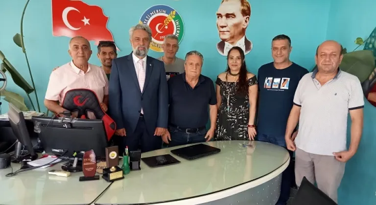 MEÜ Rektör Danışmanı Aslan, MEİGDER’i ziyaret etti…