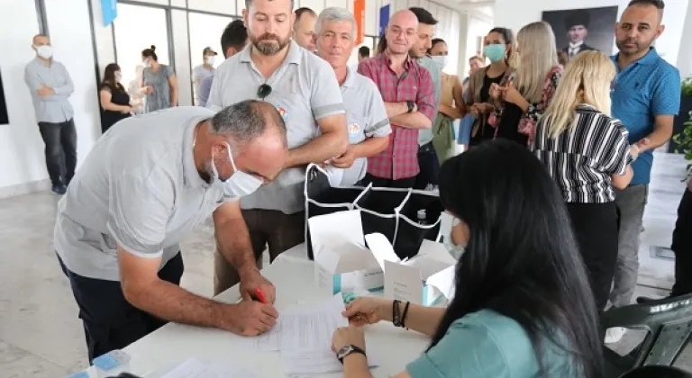 Mezitli Belediyesi Personeline Şeker ve Kanser Taraması 