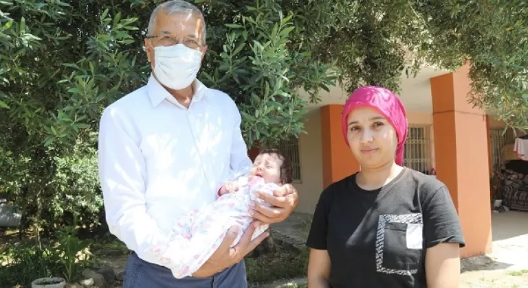 Mezitli’de İhtiyaç Sahibi Ailelere ‘Hoş Geldin Bebek’ Desteği