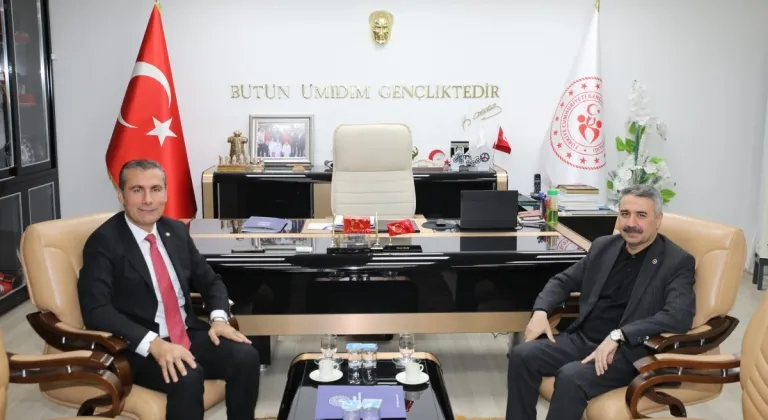 Milletvekili Mustafa Alkayış, Keleş’i ziyaret etti