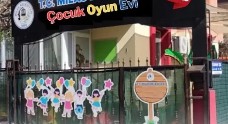 Muğla Milas'ta Çocuk Oyun Evi için Ön Kayıt Süreci Başladı
