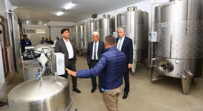 Muğla'nın Fethiye ilçesine üzüm suyu, sirke, pekmez ve şarap üretim tesisi