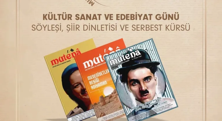 Mutenâ Dergisi 5. yılını sanatseverlerle kutluyor: Adıyaman, Mersin ve Ankara’da sanat buluşmaları