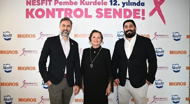 NESFIT “Pembe Kurdele" ile meme sağlığı farkındalığını artırıyor