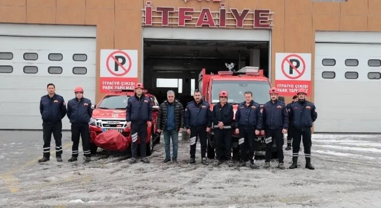 Nevşehir Belediyesi ekipleri deprem bölgesinde