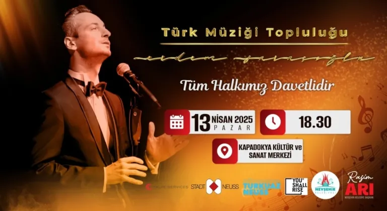 Nevşehir’de Neuss Türk Müziği Topluluğu’ndan Konser