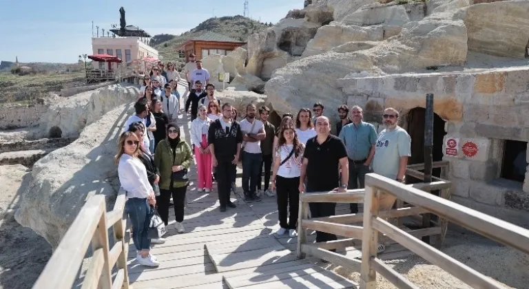 NEVÜ Turizm Fakültesi öğrencileri Kayaşehir’i gezdi