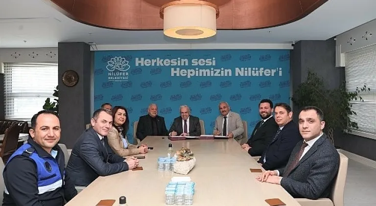 Nilüfer'in pazar yerleri için protokoller imzalandı