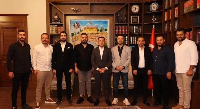 NTSO Heyeti, Başkan Rasim Arı’yı Ziyaret Etti