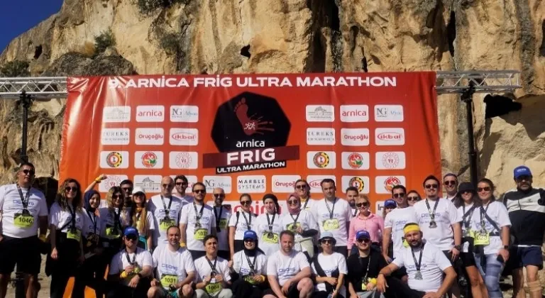 OEDAŞ 50 çalışanıyla Frig Ultra Maratonu’nda