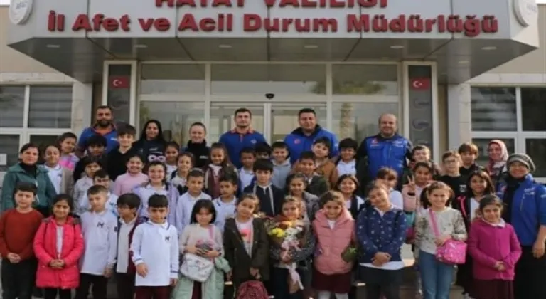 Öğrenciler AFAD'ı ziyaret etti