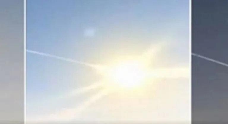 Oklahoma'ya meteor düştü!