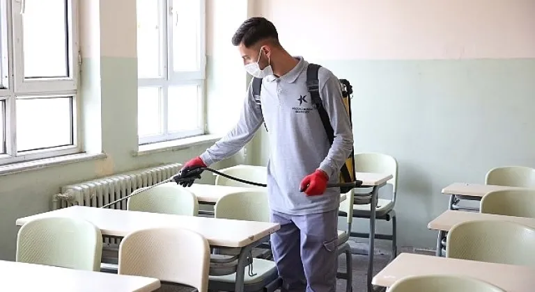 Okullarda İlaçlama ve Dezenfeksiyon Çalışması