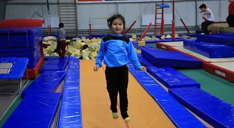 Olimpiyat şampiyonları bu salonda yetişecek