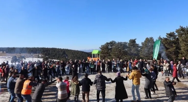 Ordu'da 7’inci Kar Festivali düzenlendi.