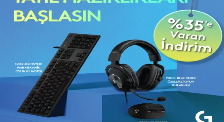 Oyun teknolojileri ve ekipmanların lider markası Logitech G