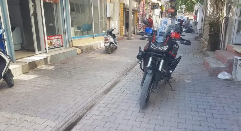 Park halindeki motosiklet çalındı