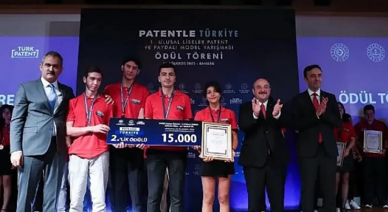 Patentle Türkiye 1. Ulusal Liseler Patent ve Faydalı Model Yarışması'nda İzmir Rüzgarı Esti
