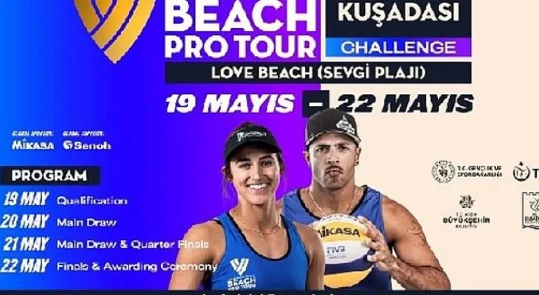 Plaj Voleybolunun En İyileri Kuşadası’nda Karşılaşacak