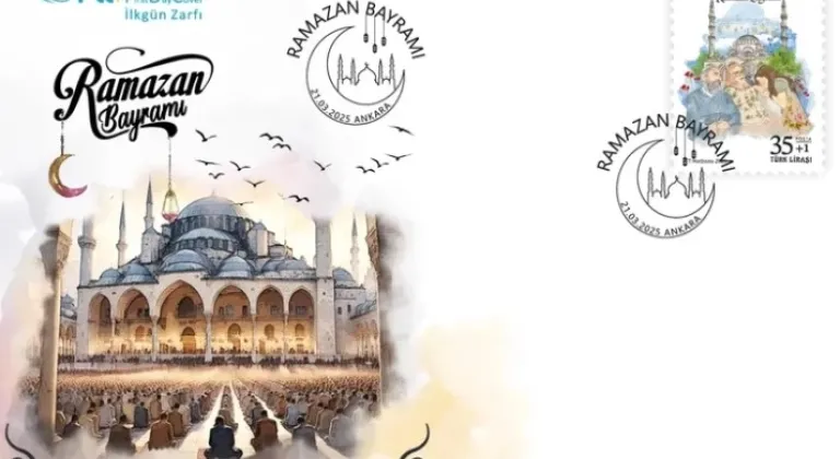 PTT, “Ramazan Bayramı” Temalı Anma Pulunu Tedavüle Sundu
