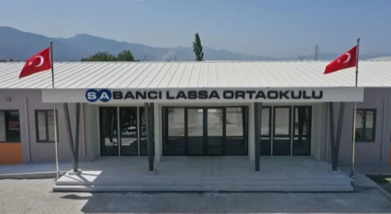 Sabancı Vakfı'ndan Hatay'a rekor okul