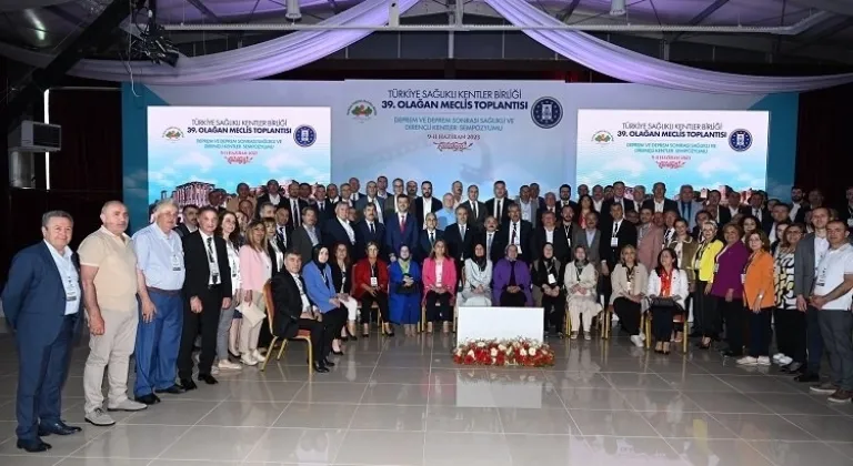 Sağlıklı Kentler’in gündemi; sürdürülebilir kentler
