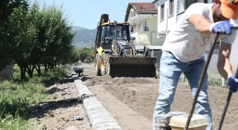 Sakarya Geyve'de Yol İyileştirme Projeleri Başlatıldı