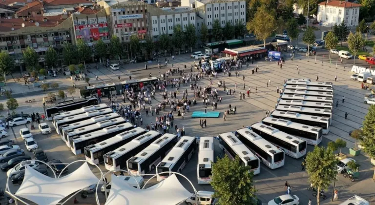 Sakarya'da 23 Otobüsle Şehir Ulaşımında Yeni Dönem
