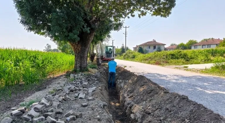Sakarya'da İki Mahalle Daha Büyükşehir'in Altyapı Hizmetiyle Buluşuyor