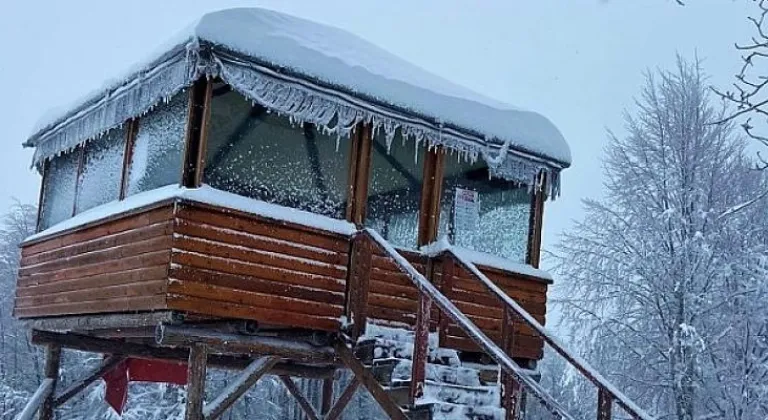 Samanlı Dağları'nda eşsiz tablo