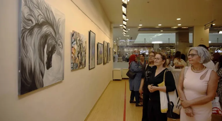 SANKO Sanat Galerisi’nde ‘Atlar’ temalı resim sergisi
