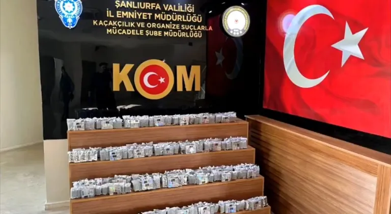 Şanlıurfa’da 425 bin lira değerinde elektronik sigara ele geçirildi  - Videolu Haber