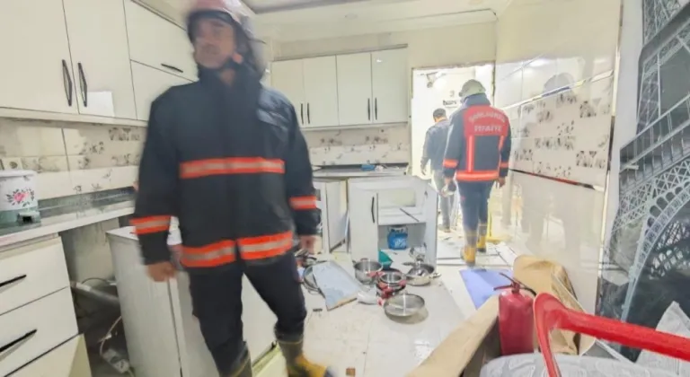 Şanlıurfa’da mutfak tüpü patladı: genç kız yaralandı