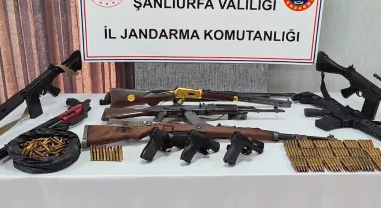 Şanlıurfa’da silah kaçakçılığı operasyonu: 7 gözaltı
