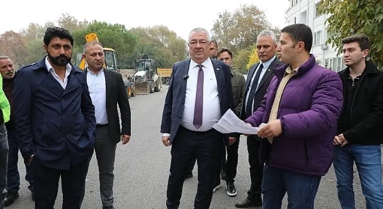 Sarıkız Mahallesi'nde Doğalgaz Çalışmaları Başladı