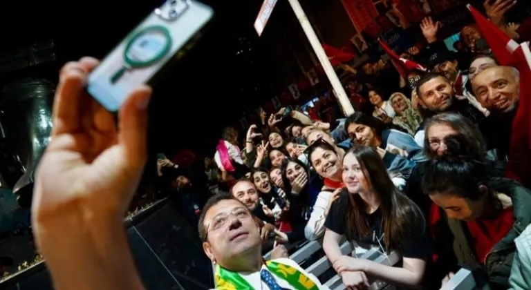 Sarıyer'de akşam mitingi