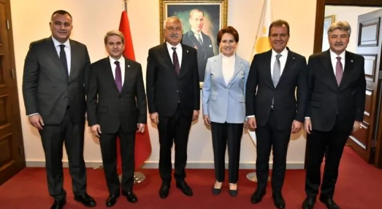Seçer, Meral Akşener’i ziyaret etti