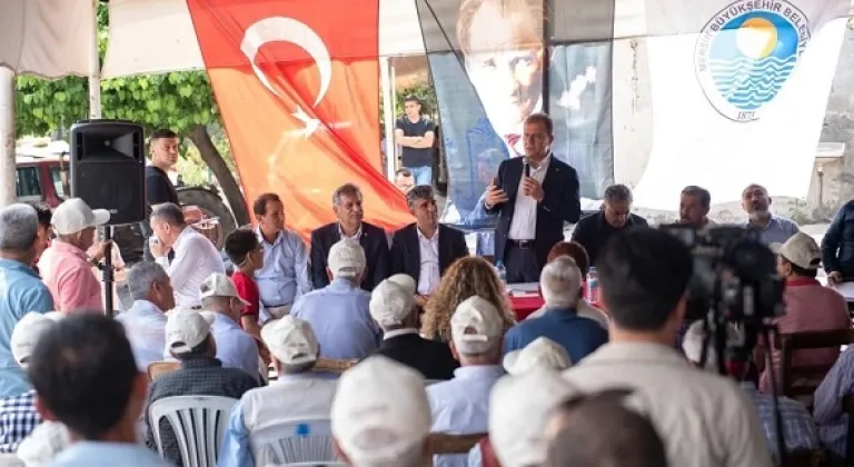 Seçerler Akdeniz’in Kırsal Mahallelerinde Halkla Bayramlaştı