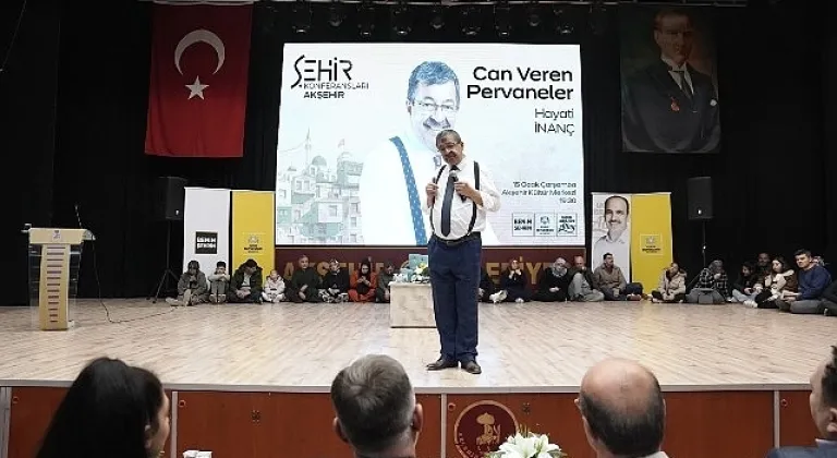 Şehir Konferanslarında Hayati İnanç ve Dursun Ali Erzincanlı Konyalılarla Buluştu